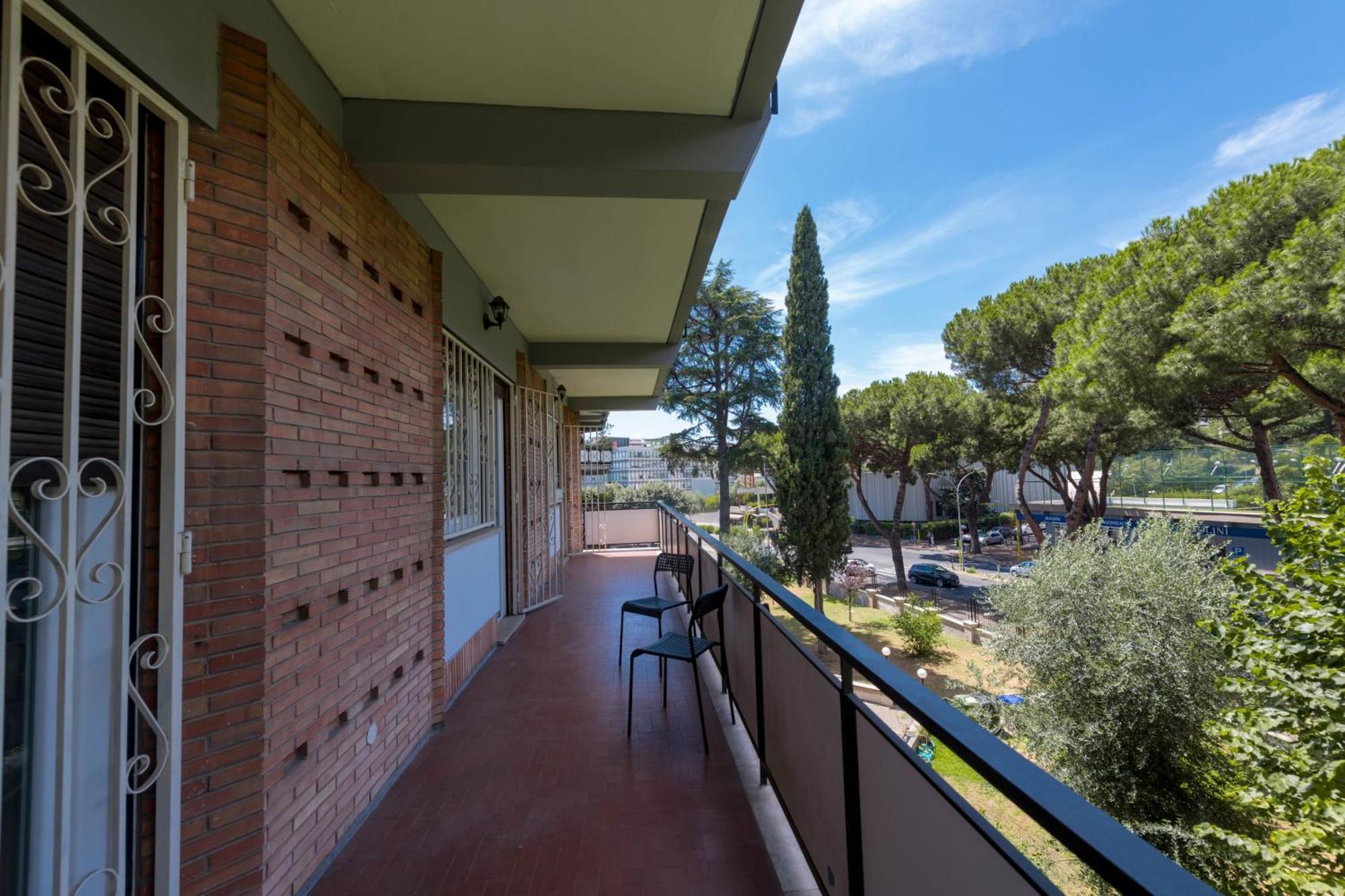 Spazioso Appartamento Vicino Eur Rome Bagian luar foto
