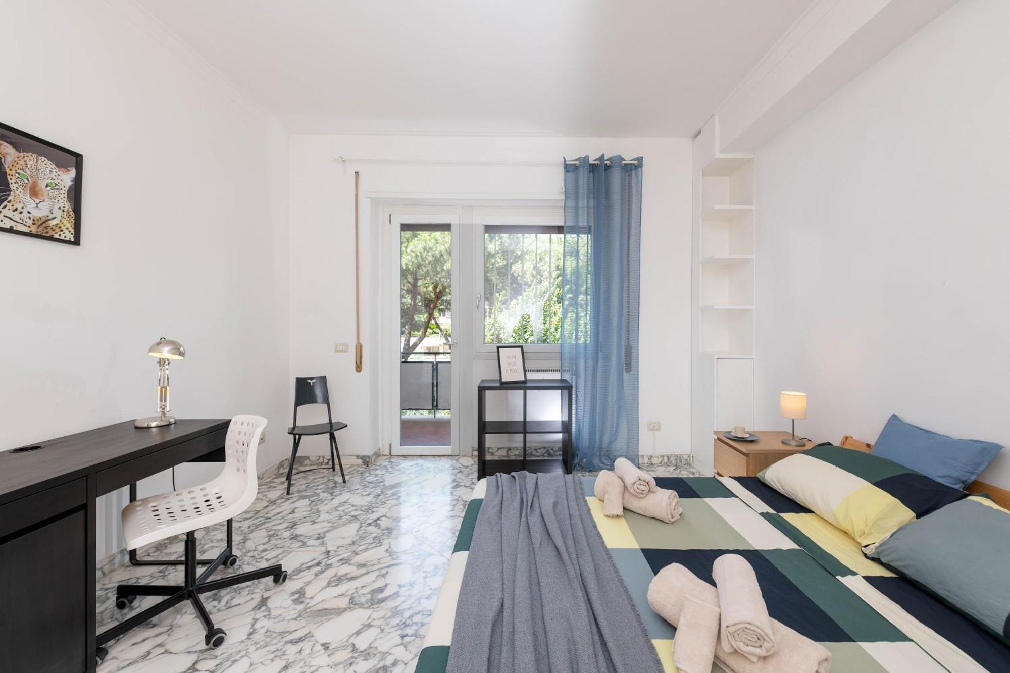 Spazioso Appartamento Vicino Eur Rome Bagian luar foto