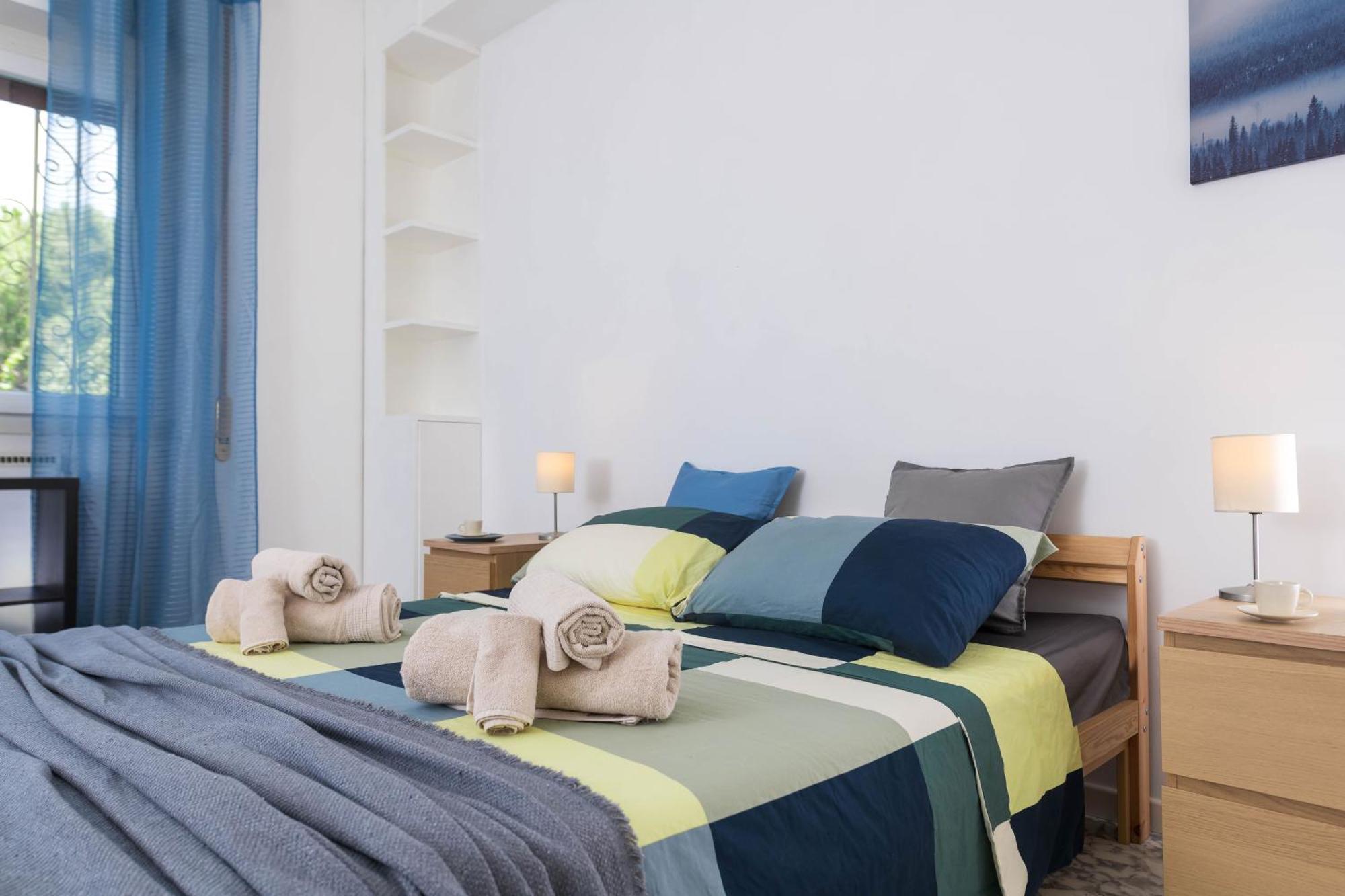 Spazioso Appartamento Vicino Eur Rome Bagian luar foto